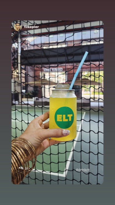 Players in Kuala Lumpur recovering with ELT after a match